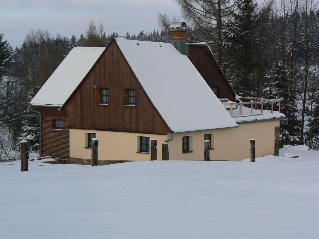 Chalupa Na Louce Salmov Mikulášovice Habitación foto